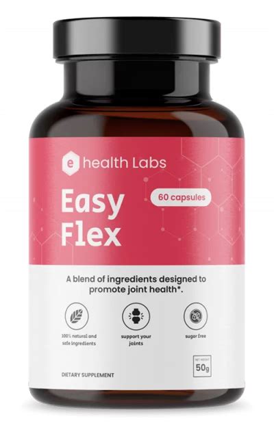 Easy Flex - Joint health - Food supplement - Dr Raphael Perez