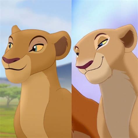 Lion guard Nala VS Lion king Nala | Desene