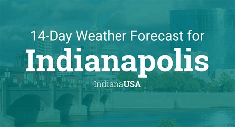 Indianapolis, Indiana, USA 14 day weather forecast