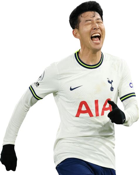 Son Heung-Min Tottenham Hotspur football render - FootyRenders