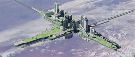 ArtStation - Star Citizen - Orison Habitation Platform Concepts | Star citizen, Orison, Sci fi city