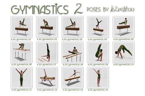 Studio K2: Poses: Gymnastics 2