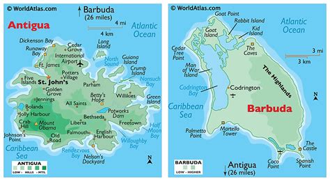 Antigua and Barbuda Maps & Facts - World Atlas