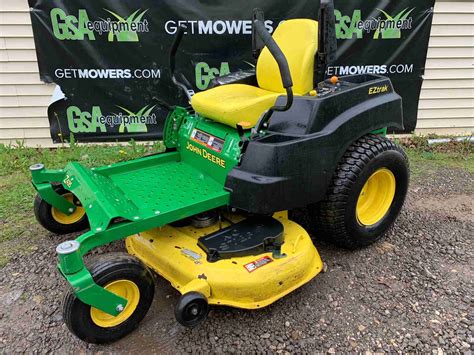 48IN JOHN DEERE Z435 ZERO TURN MOWER WITH ONLY 182 HOURS! $80 A MONTH ...