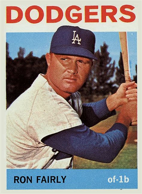 490 RON FAIRLY | Old baseball cards, Dodgers, Major league baseball players