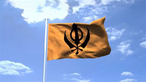 Nishan Sahib (Sikh flag) - YouTube