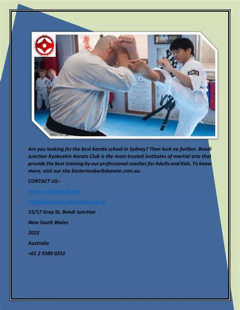 PPT - Best Karate School In Sydney | Easternsuburbskarate.com.au PowerPoint Presentation - ID ...