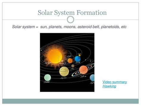 Solar System Formation - ppt download