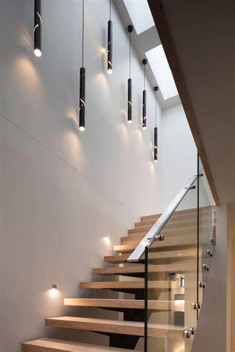 35 Amazing Staircase Lighting Design Ideas and Pictures
