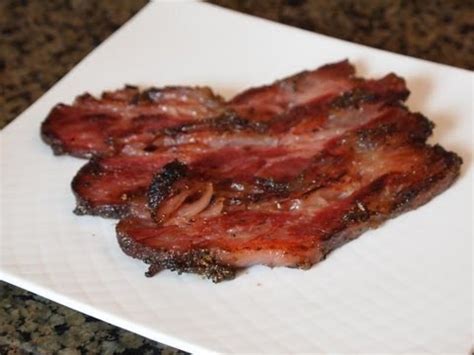 How To Make Beef Bacon! - YouTube