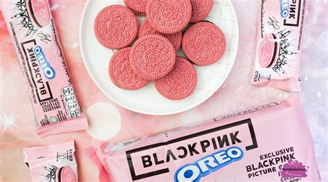 Oreo x Blackpink - Limited Edition Pink Oreo Cookies with free Picture Card and Merchandises to ...