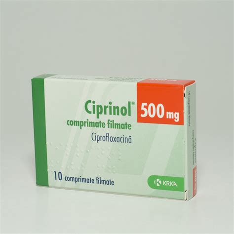 Ciprinol 500 mg, 10 comprimate filmate | Catena.ro