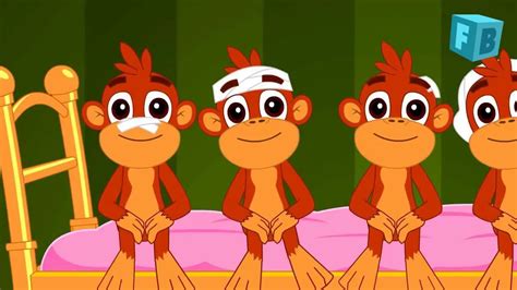 Five Little Monkeys Jumping On The Bed | Children Nursery Rhyme | Songs - video Dailymotion