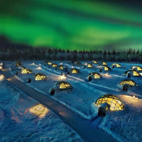 Glass igloos in Finland When the sky becomes your ceiling. Who would you stay here ...