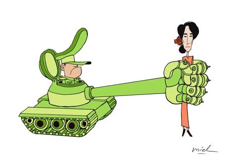 Myanmar Coup | Cartoon Movement