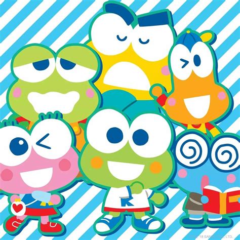 Keroppi is spending time with lots of his pals for National Make A Friend Day! | Favorite ...