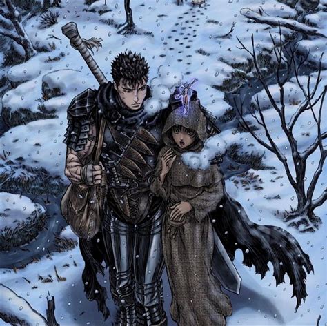 Guts and Casca | Berserk, Berserk anime 1997, Colorful drawings