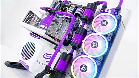 $4500 Ultimate Custom Liquid Cooled Gaming PC Build - Time Lapse Core P5 2018 - YouTube