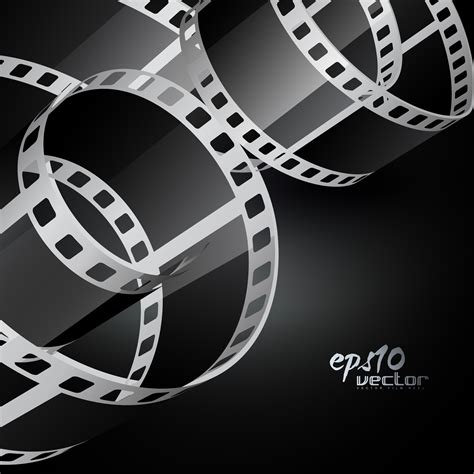 realistic vector reel film 219501 Vector Art at Vecteezy