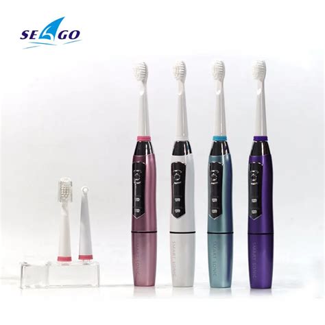 SEAGO Electric Toothbrush 35000vpm Adult Toothbrushes Gum Health Battery Sonic Toothbrush 3 ...