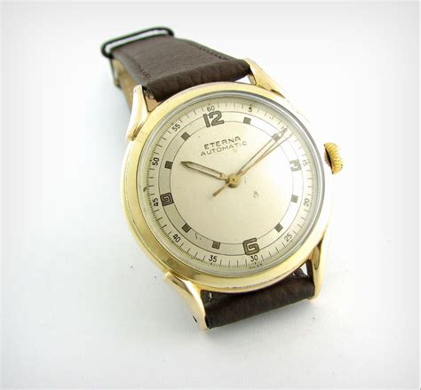 Vintage Watch...ETERNA AUTOMATIC Bumper....Gold Capped 80 Microns ...