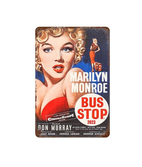 Marilyn Monroe Vintage Movie Poster Vintage Metal Wall Decor - Etsy