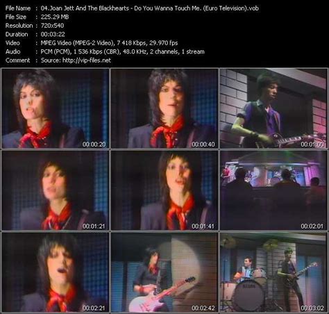 Joan Jett And The Blackhearts - Do You Wanna Touch Me? (Euro Television ...