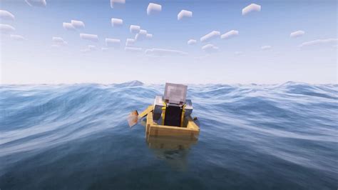 Minecraft Physics mod now features realistic ocean waves