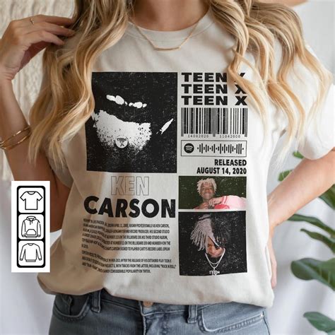 Ken Carson Rap Vintage Shirt, Ken Carson, Ken Carson Album Teenx Bootleg Inspired Merch, Teen X ...