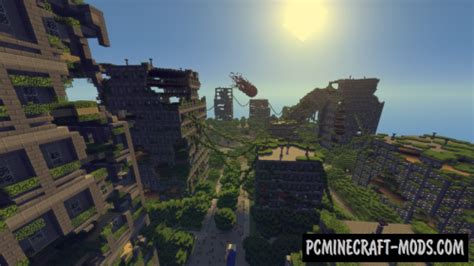 Minecraft 1.7.10 zombie city adventure map - typeklo