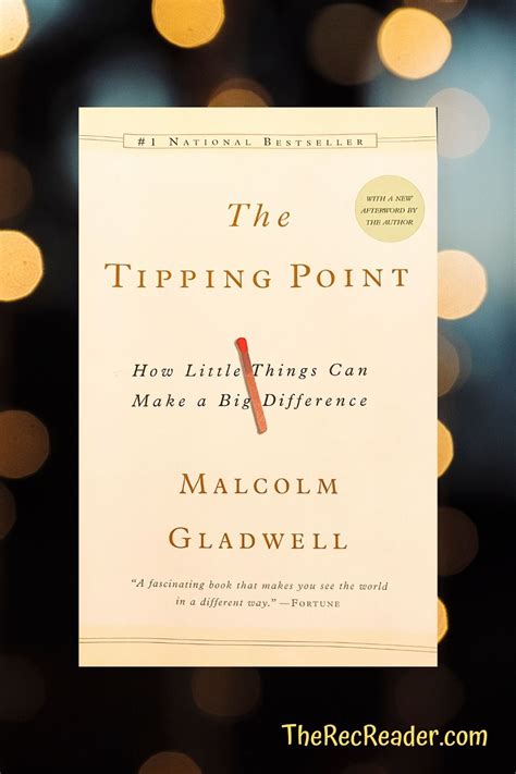 The Tipping Point by Malcolm Gladwell | Malcolm gladwell, Stories of ...