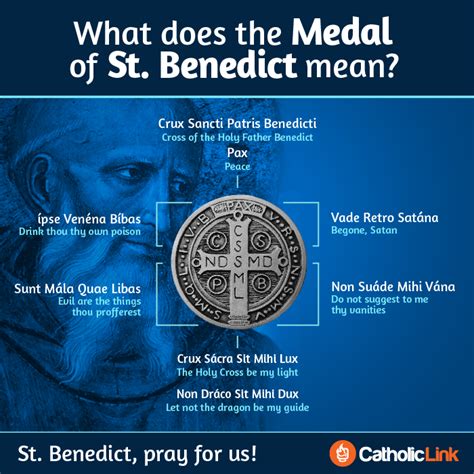 The Hidden Meaning of the St. Benedict Medal, In One Infographic