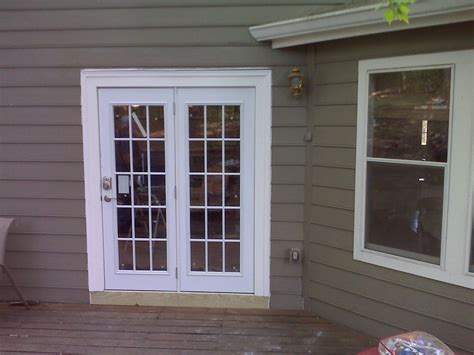 Patio Door Installation | French doors exterior, Installing french doors, French doors patio