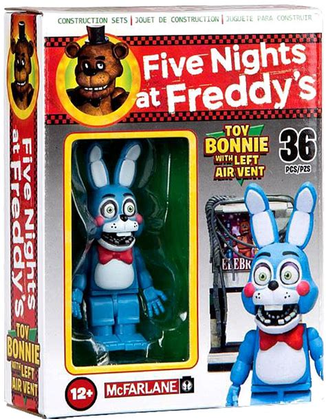 McFarlane Toys Five Nights at Freddys Toy Bonnie with Left Air Vent Micro Figure Build Set - ToyWiz