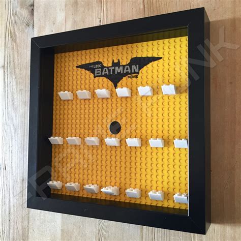 LEGO Batman Movie Minifig Display Frame (Black) - Frame Punk