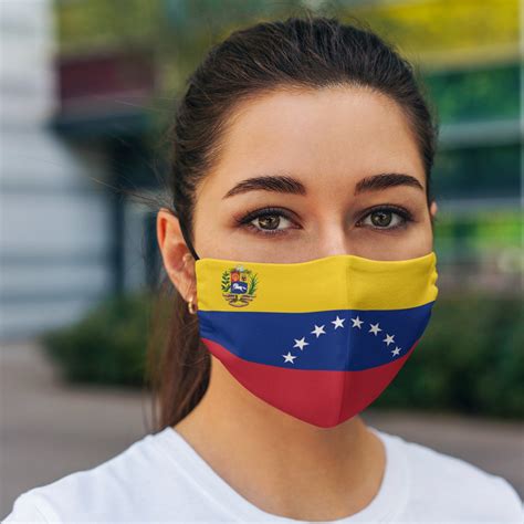 Venezuela Flag Mask Venezuela Face Mask Venezuela Flag | Etsy
