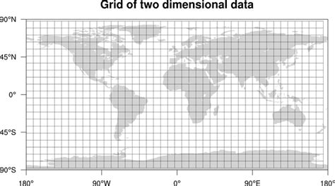 Printable Blank World Map With Grid Lines