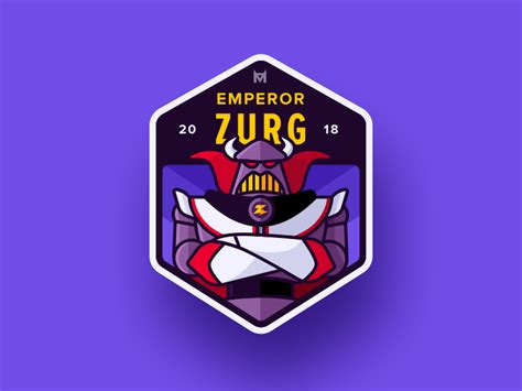 Emperor Zurg Badge by Max ⚡️ Osichka on Dribbble