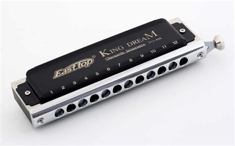 Easttop Chromatic Harmonica - T12-48K King Dream - 12 hole