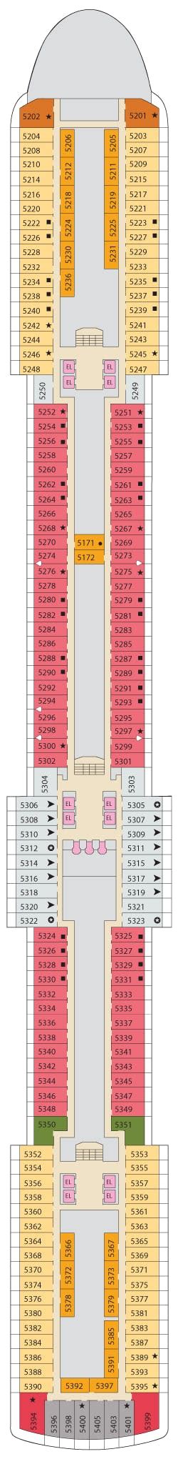 Carnival Luminosa deck plans - Cruiseline.com