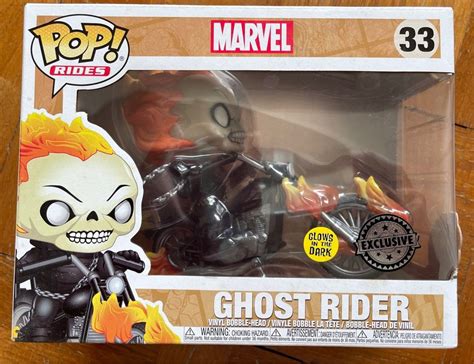 Ghost rider funko pop glow in the dark, Hobbies & Toys, Toys & Games on ...