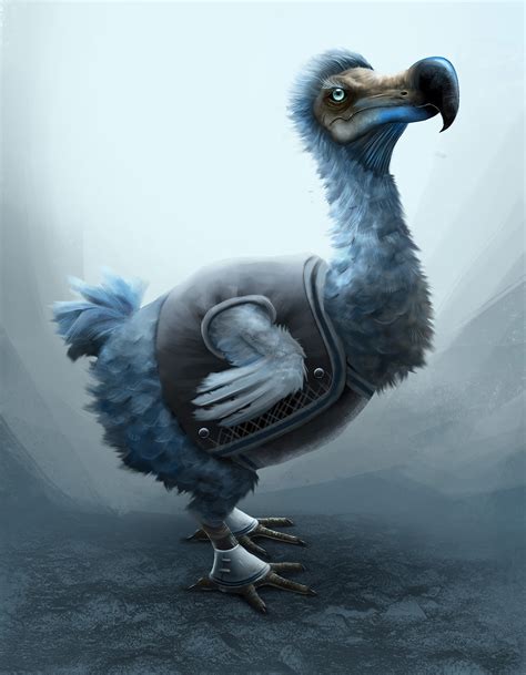 Mogura’art Painting: DoDo Study - after Michael Kutsche