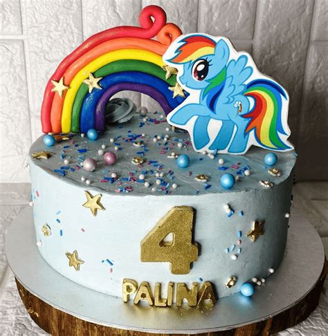 Rainbow Dash Birthday Cake Ideas Images (Pictures)