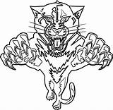 Printable Carolina Panther Coloring Pages sketch template