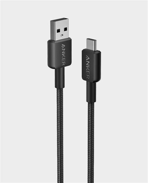 Anker 322 USB-C to USB-A Cable Braided -Black