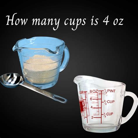 How many cups is 4 oz, 4 oz to cups | AlJazeera