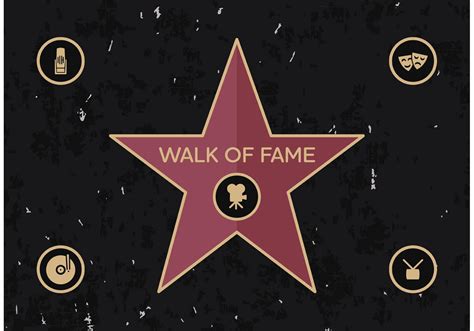 Walk Of Fame Vector Free - Download Free Vector Art, Stock Graphics & Images