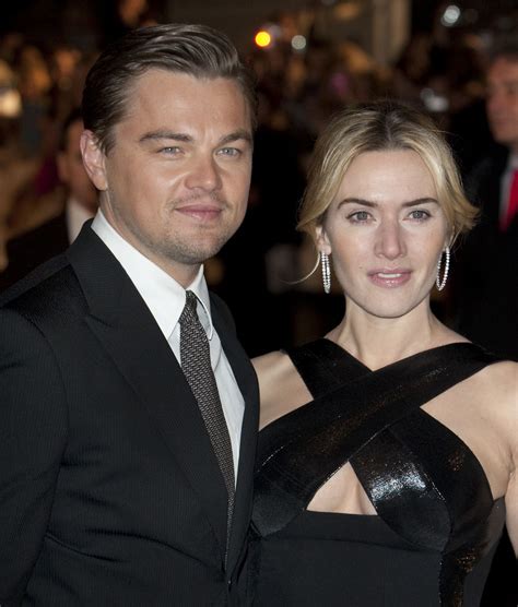 Gah! Leonardo DiCaprio Walked Kate Winslet Down the Aisle at Her ...