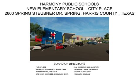 New Construction - Harmony Science Academy City Place Elementary - Harmony Public Schools ...