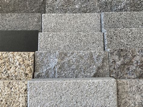 Different types of granite finishes – GRA2003